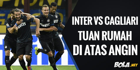 Preview: Inter vs Cagliari, Tuan Rumah di Atas Angin