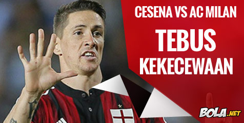 Preview: Cesena vs AC Milan, Tebus Kekecewaan