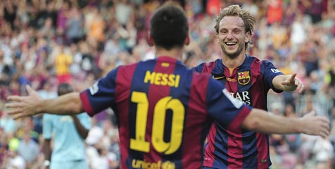 Rakitic: Barca Pesta Gol Karena Lebih Sabar