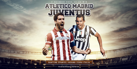 Preview: Atletico vs Juventus, Bentrok Dua Kampiun