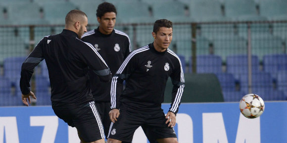 Galeri: Sesi Latihan Real Madrid Jelang Hadapi Ludogorets