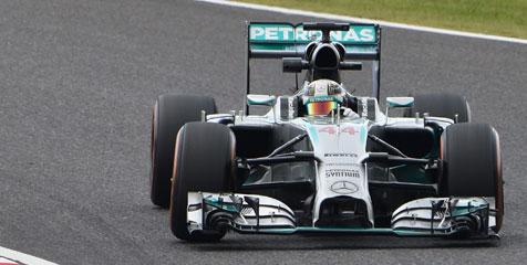 Cuaca Buruk, Hamilton Menangi F1 GP Jepang