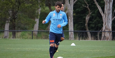 David Villa Siap Lakoni Debut di Australia