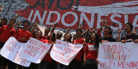 Ayo! Indonesia Bisa, Dukungan Untuk Timnas U-19 Terus Mengalir