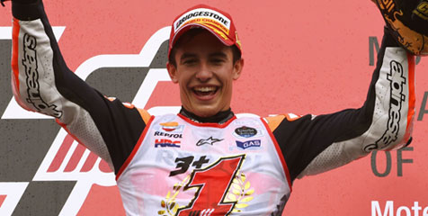 Deretan Rekor Marquez Usai Juarai MotoGP 2014 Deretan Rekor Marquez Usai Juarai MotoGP 2014