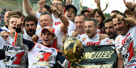 Marquez: Gelar Ini Berkat Tim Saya 'Reuni'!