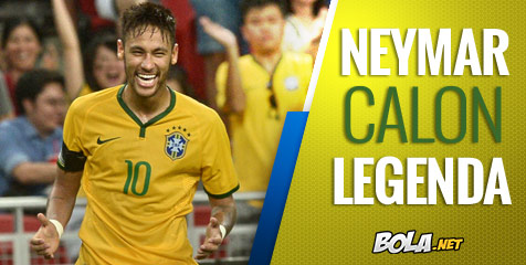 Neymar Semakin Dekat Jadi Legenda Brasil