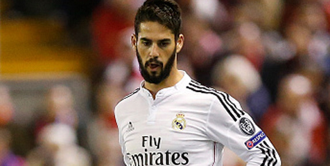 Taklukkan Anfield di Babak Pertama, Isco Puas