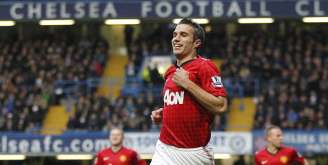 Menanti Gol 'Perdana' Van Persie vs Chelsea