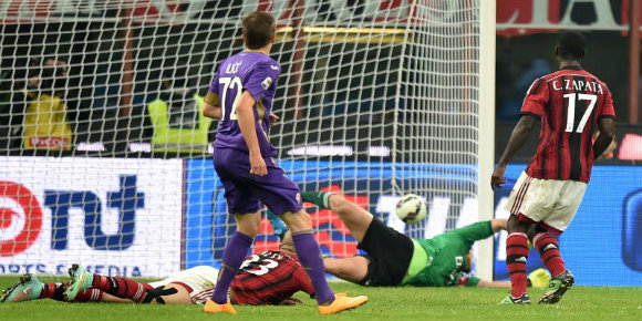 Highlights Serie A: AC Milan 1-1 Fiorentina