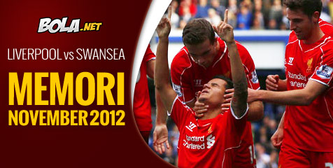 Preview: Liverpool vs Swansea, Ingat November 2012