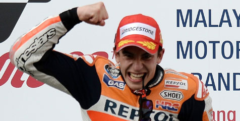 Menangi Malaysia, Marquez Kian Giat Buru Rekor Doohan