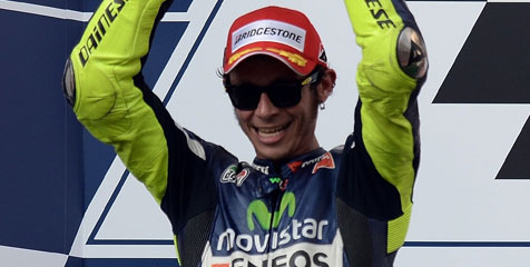 Gagal Menangi Malaysia, Rossi Fokus Bidik Runner Up