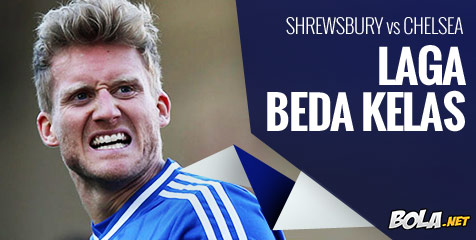 Preview: Shrewsbury vs Chelsea, Laga Beda Kelas