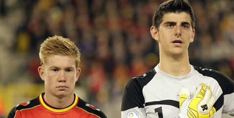 De Bruyne: Courtois Merebut Pacar Saya