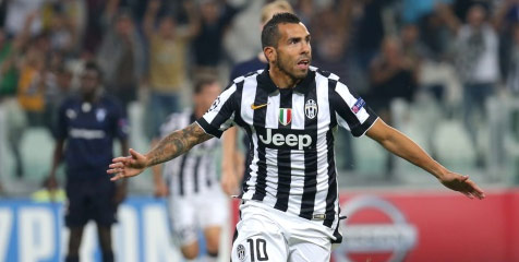 Genoa vs Juventus, Allegri Berencana Istirahatkan Tevez