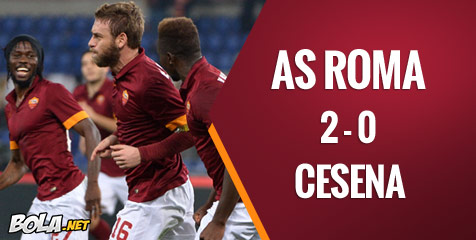 Review: Cabik Cesena, Roma Samai Juventus