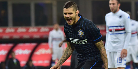 Review: Penalti Icardi Jinakkan Sampdoria