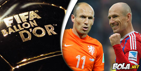 Kandidat Ballon d'Or 2014: Arjen Robben