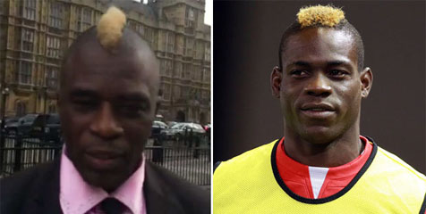 Pria 55 Tahun Ini Disangka Mirip Balotelli