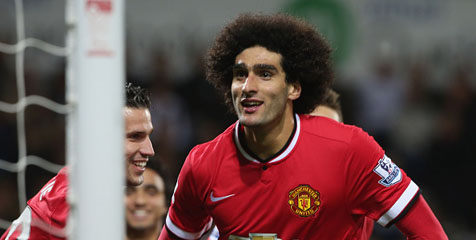 Moyes: Fellaini Bersinar Jika Dipasangkan Dengan Blind