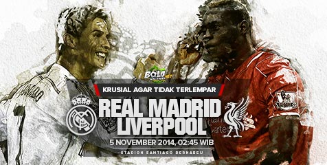 Preview: Real Madrid vs Liverpool, Krusial!