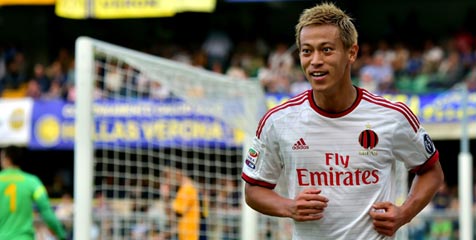 Honda Optimis Milan Bisa Bekuk Sampdoria Honda Optimis Milan Bisa Bekuk Sampdoria