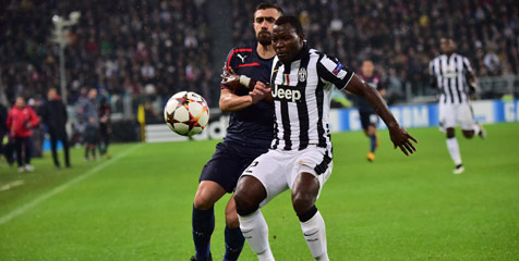 Juventus Ditinggal Asamoah Dua Pekan