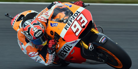 Marquez Kuasai Latihan Perdana MotoGP Valencia