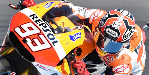 Marquez Lagi-Lagi Terdepan di Latihan Kedua MotoGP Valencia