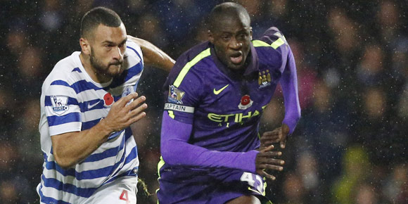 Sepakan Keras Yaya Toure Hantam Fans Cilik QPR