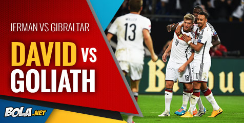 Preview: Jerman vs Gibraltar, David vs Goliath