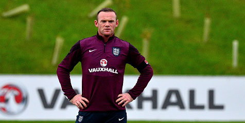 Jadi Kapten Inggris dan MU, Rooney Rasakan Tekanan Luar Biasa