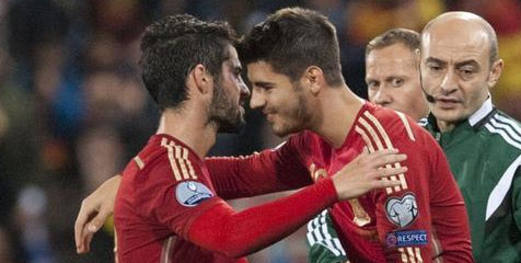 Lakoni Debut Untuk Spanyol, Morata Speechless