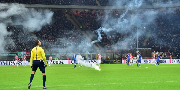 Galeri: Hujan Api di San Siro