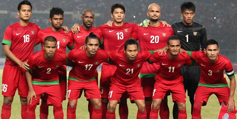 Timnas Indonesia Full Team Songsong Laga Perdana