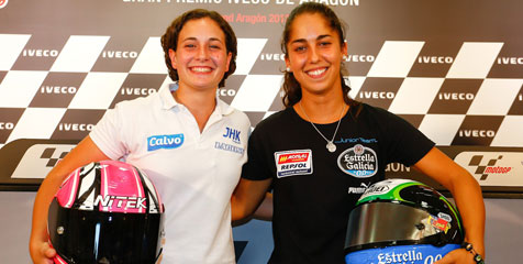 Dua Pebalap Wanita Ramaikan MotoGP 2015 Dua Pebalap Wanita Ramaikan MotoGP 2015