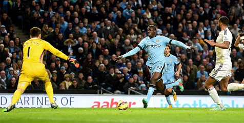 Yaya Toure Gemilang, Pellegrini Beri Pujian