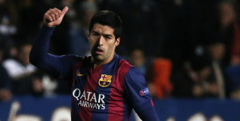 Suarez Dipuji Legenda Barca, Luis Suarez 