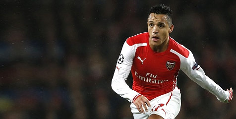 Daripada Barca, Alexis Lebih Buas di Arsenal