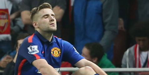 Absen Enam Pekan, Shaw Perparah Badai Cedera United