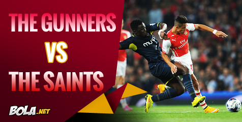 Preview: Arsenal vs Soton, Kontras di Belakang