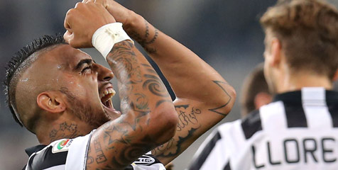 Bahagia di Juve, Vidal Cueki Rumor Man United