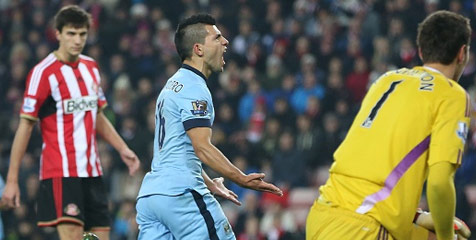 Ketajaman Sunderland Pun Kalah Dari Aguero