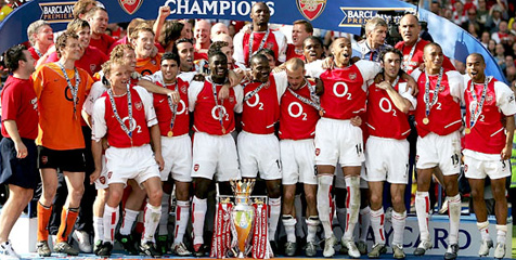 The Invincibles Arsenal Tak Akan Bertahan Selamanya