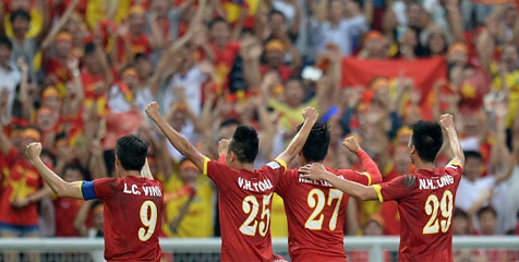 Vietnam Kalahkan Malaysia di Leg I Semifinal Piala AFF 2014