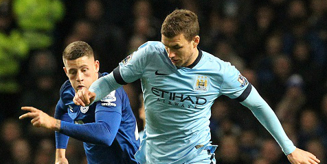 Dzeko Yakin Bisa Gantikan Aguero