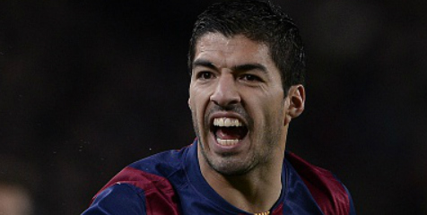 Cetak Gol di Camp Nou, Suarez Hampir Diusir Wasit