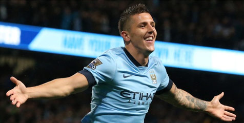 Jovetic Optimis Man City Bisa Lewati Barca