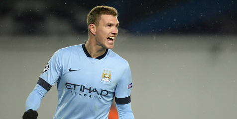 Dzeko Pede City Eliminasi Barcelona